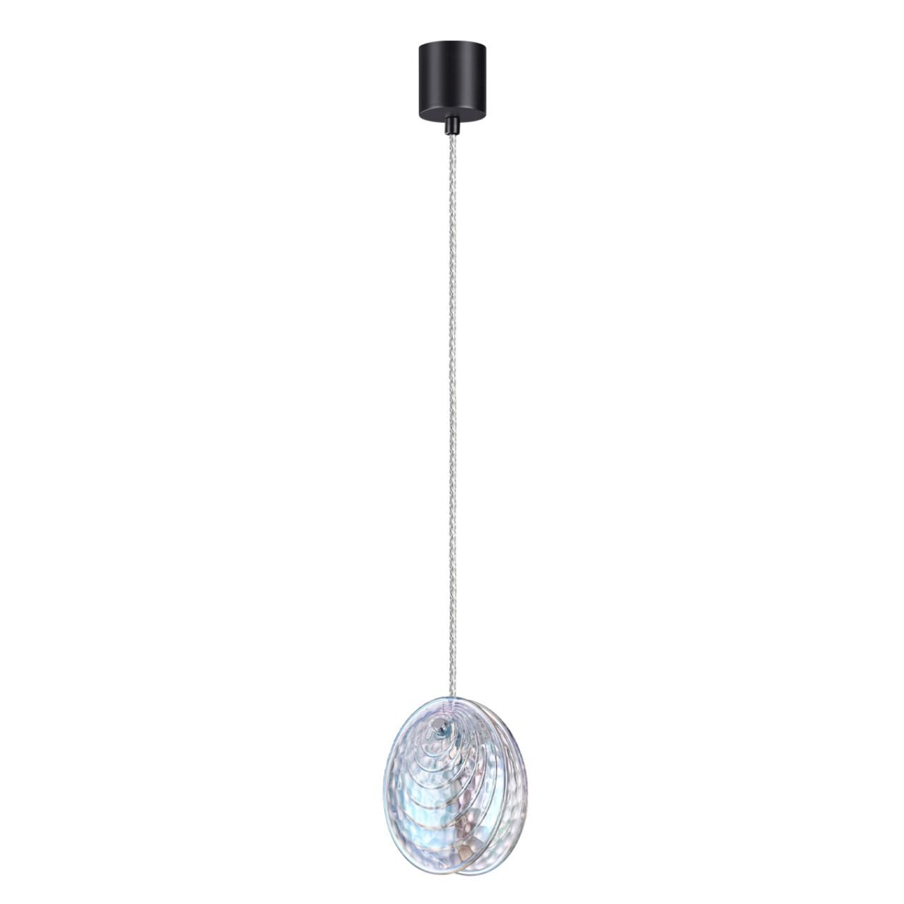 Подвесной светильник Odeon Light MUSSELS 5039/1A, цвет черный 5039/1A - фото 1