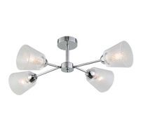 Потолочная люстра на штанге Escada 1104/4P Chrome_ESC