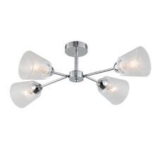 Потолочная люстра на штанге Escada 1104/4P Chrome_ESC