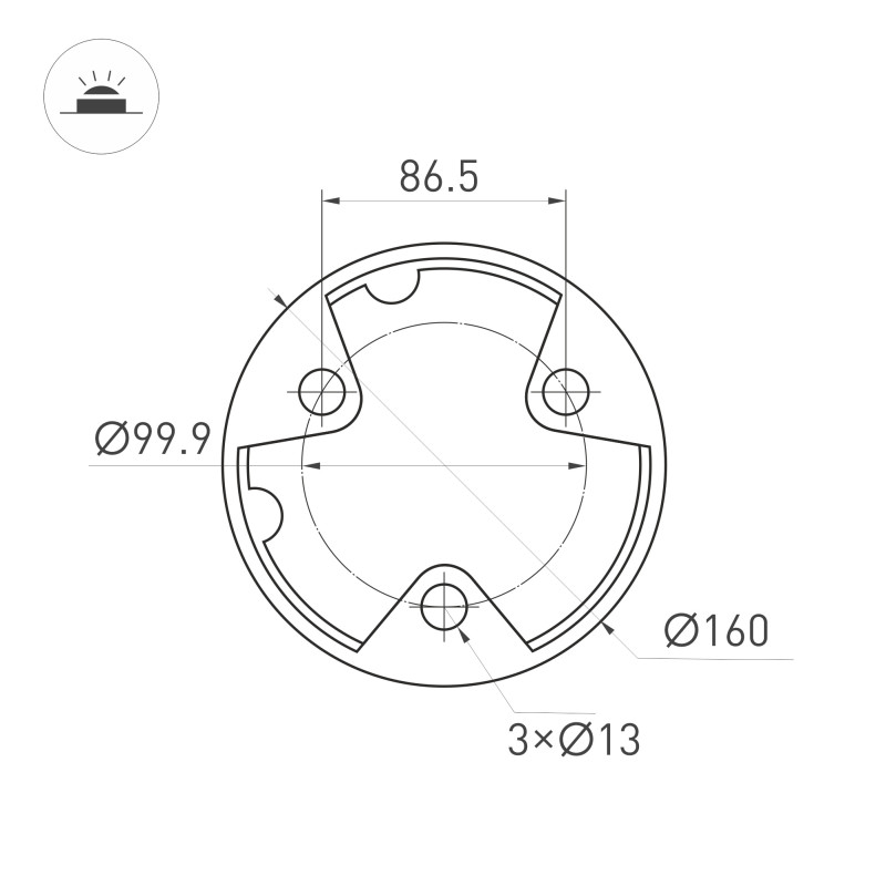 Прожектор Arlight LINE WALLWASHER 024336(1)_ARL