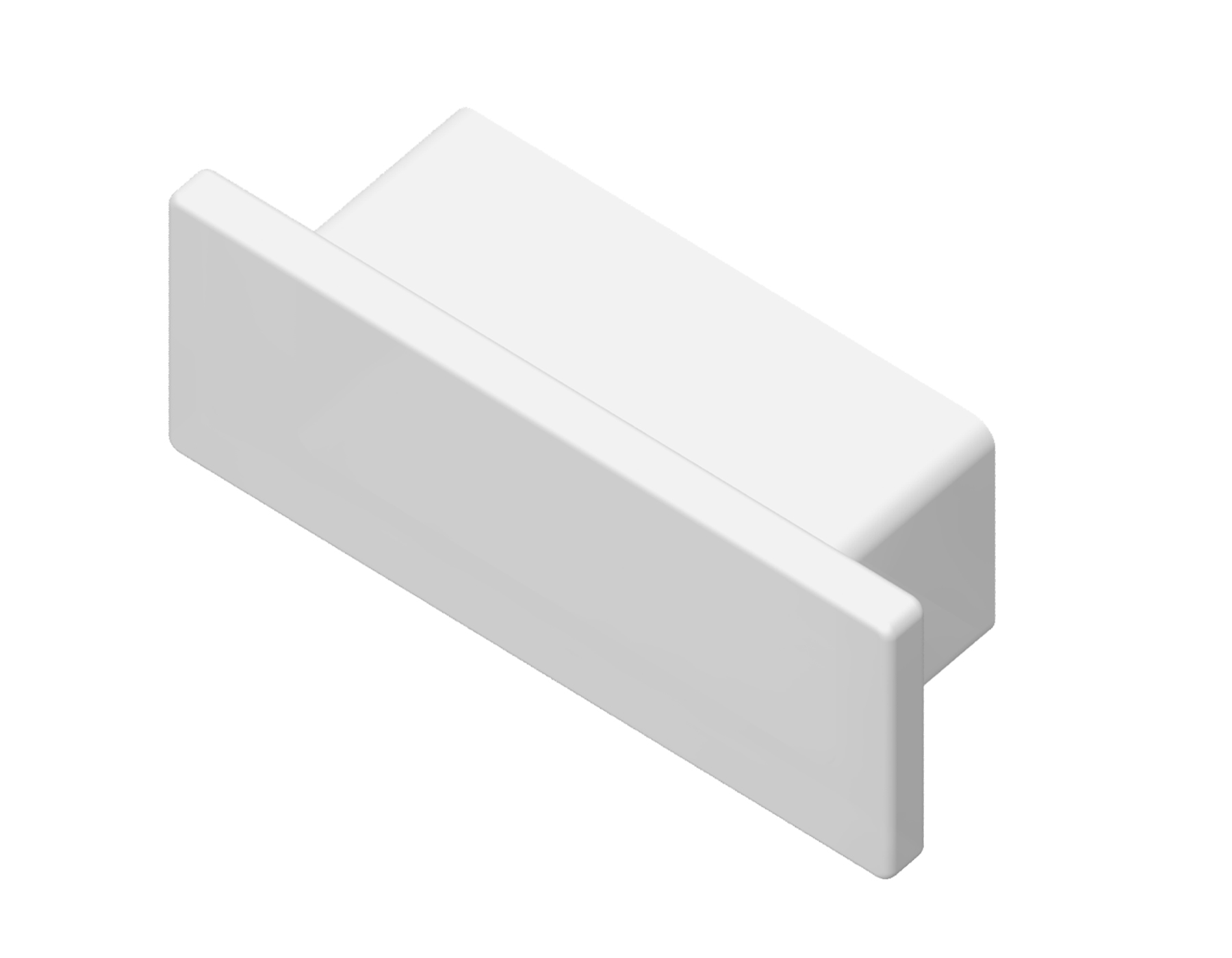 Заглушка для накладного алюминиевого профиля GP1700 комплект 4шт Ambrella Light ILLUMINATION GP8300_AMB