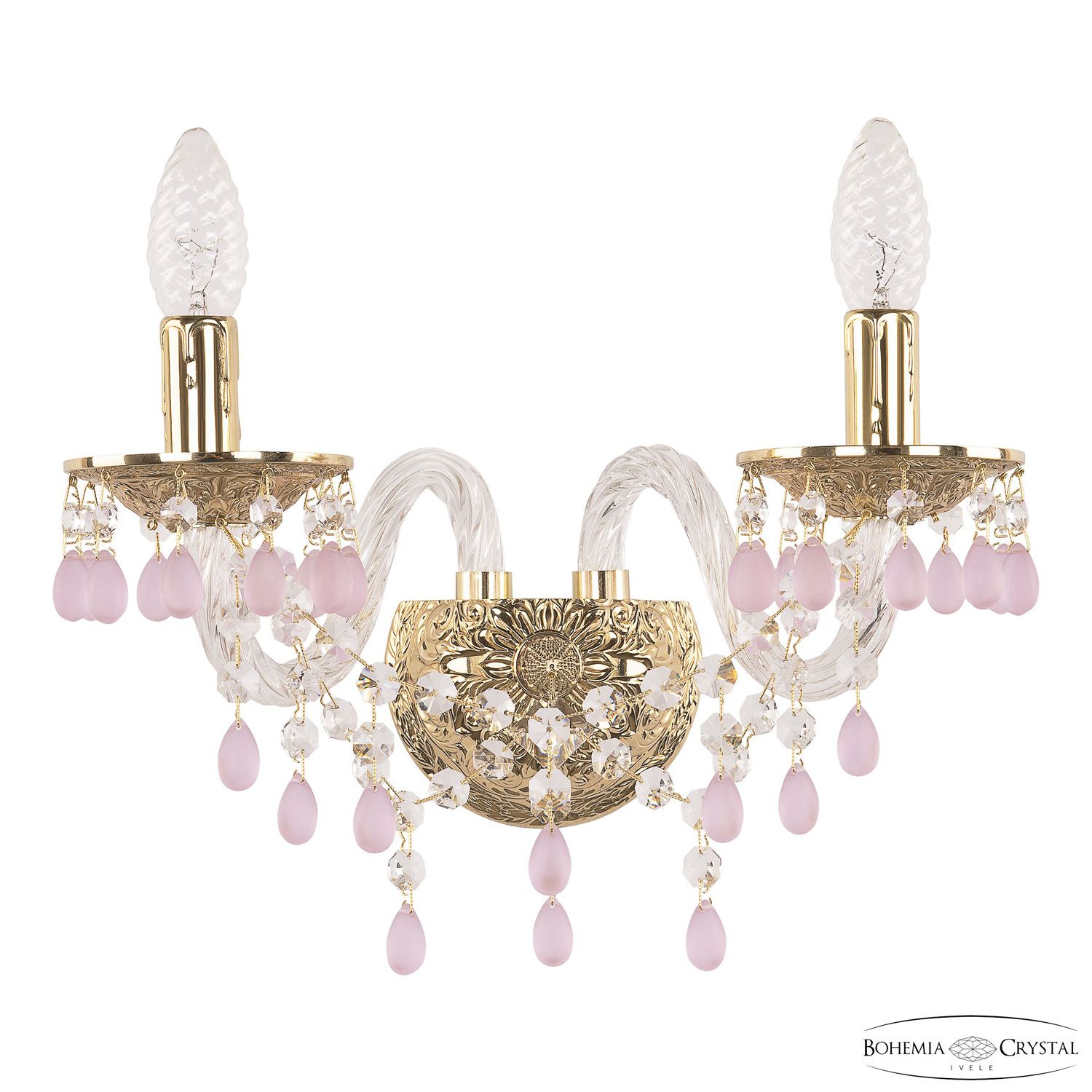 

Бра Bohemia Ivele Crystal 16210B/2/141 G V7010, 16210B/2/141 G V7010