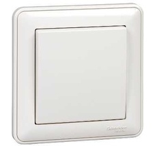 Выключатель встраиваемый одноклавишный (белый) Systeme Electric VS610-156-18