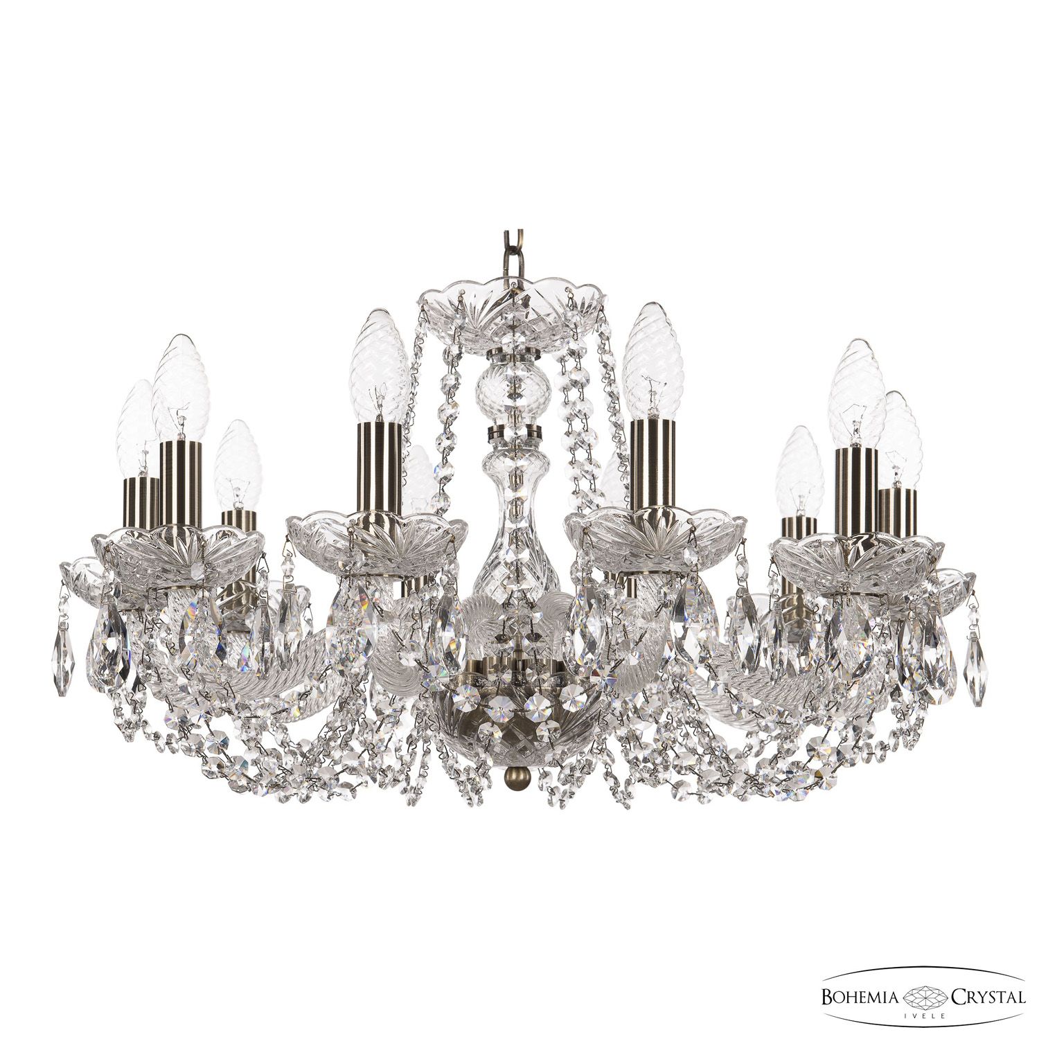 

Хрустальная люстра Bohemia Ivele Crystal 119/10/200 Pa, 119/10/200 Pa