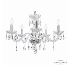 Хрустальная люстра Bohemia Ivele Crystal 117/5/195 Ni_BI