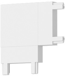 Коннектор питания угол плоский Aployt APL.0181.10.04