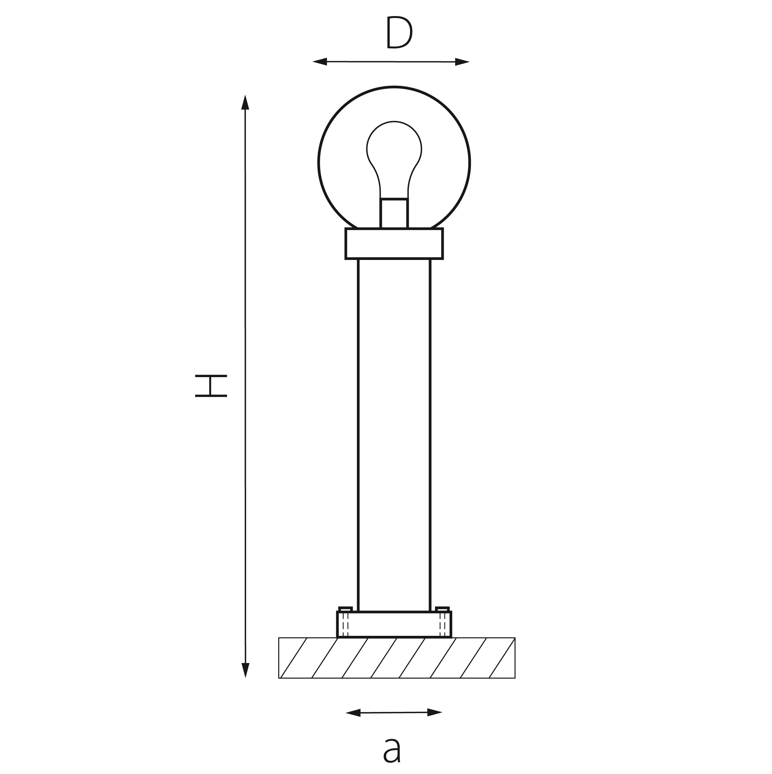 Светильник уличный BOLLA Lightstar 373910_LS
