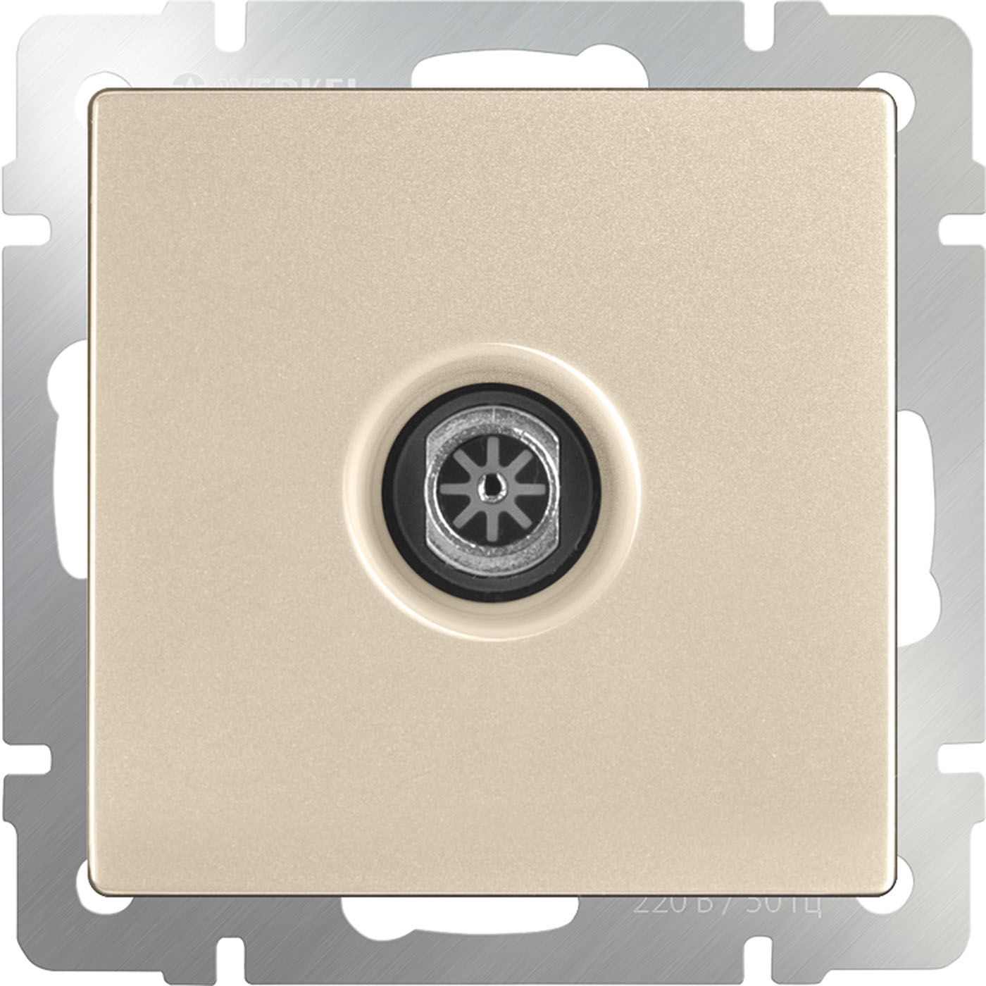 ТВ-розетка оконечная Werkel WL11-TV a050856_WR