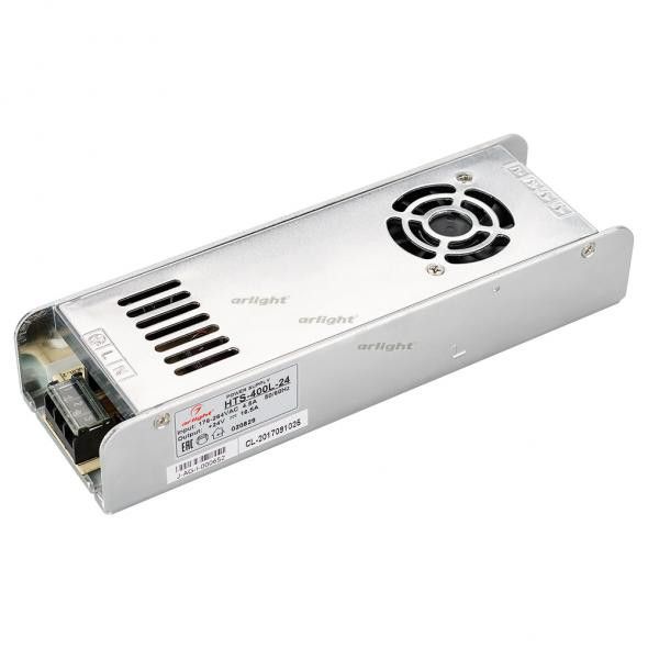 

Блок питания HTS-400L-24 (24V, 16.5A, 400W) 020829, 020829