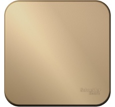 Выключатель накладной одноклавишный (титан) Systeme Electric BLNVA101014