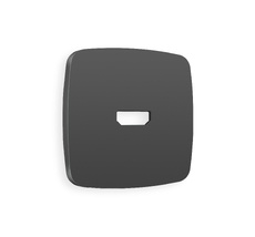 Лицевая панель (Мягкое касание) для HDMI розетки QUANT Ambrella Volt OMEGA OP9140_AMB