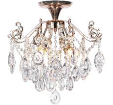Потолочная люстра хрустальная E27*60W Escada 1123/4PL Gold_ESC