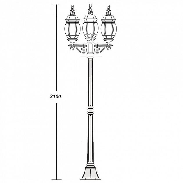 Наземный фонарь IP44 83408L Bl Oasis Light 83408LB Bl_OL