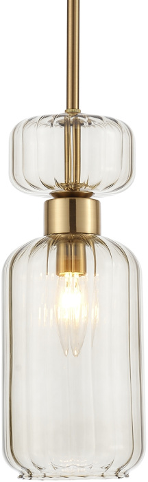 Подвесной светильник 1141/1S E14*60W Antigue copper/Beige Escada 1141/1S Beige_ESC