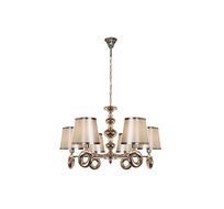 Подвесная люстра ILamp Brooklyn P2401-6 Nickel_IP