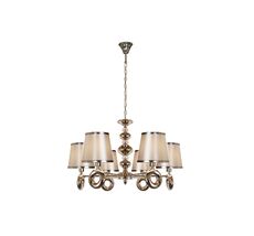 Подвесная люстра ILamp Brooklyn P2401-6 Nickel_IP