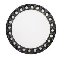Потолочный светильник iLedex Mercury 5552-36W-D217-3/4K-WH+BK_IX