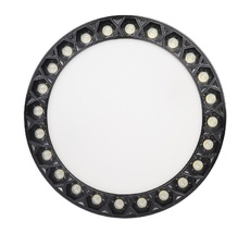 Потолочный светильник iLedex Mercury 5552-36W-D217-3/4K-WH+BK_IX