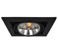 Врезной светильник Cardani A5935PL-1BK