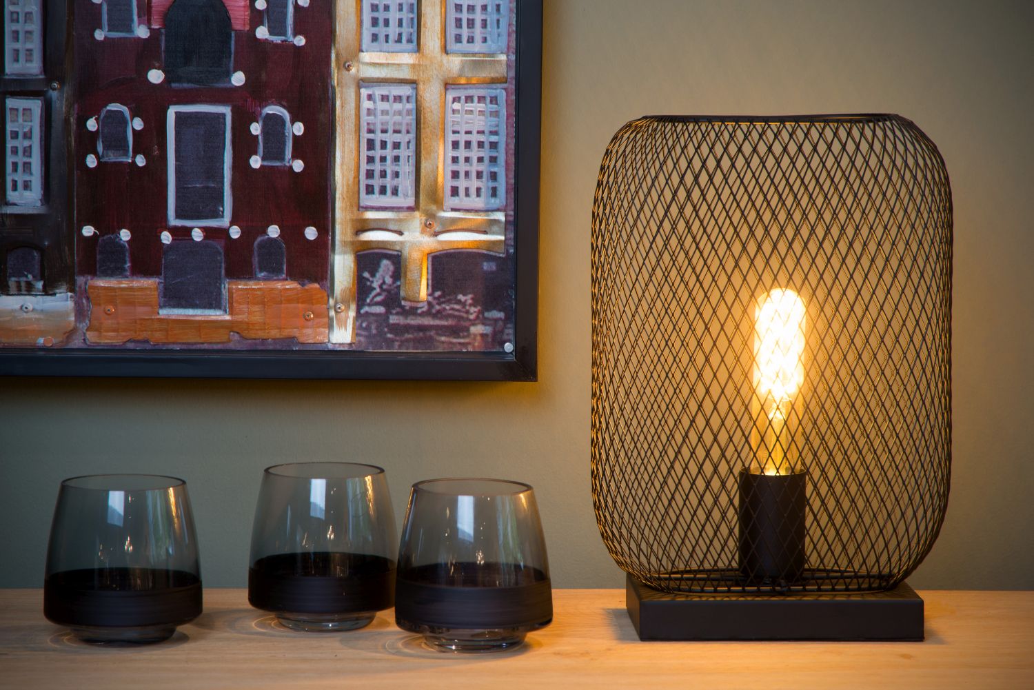 Настольная лампа Lucide MESH 78592/01/30