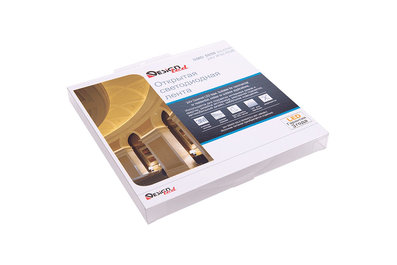 Лента светодиодная 1м. 14,4W LUX DSG560-24-RGB-33 00-00001653_SW