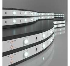 Лента светодиодная 12V 7,2W 30Led 5050 IP20 холодный белый, 5м a027835_ES