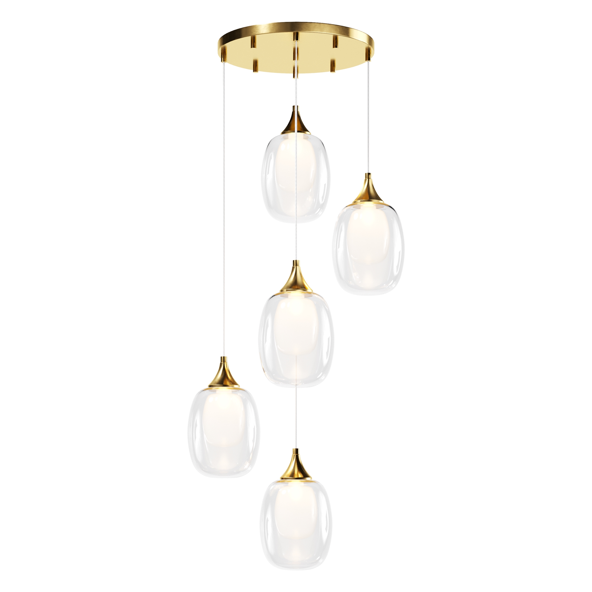 

Подвесной светильник Maytoni Aura MOD016PL-05BS, MOD016PL-05BS