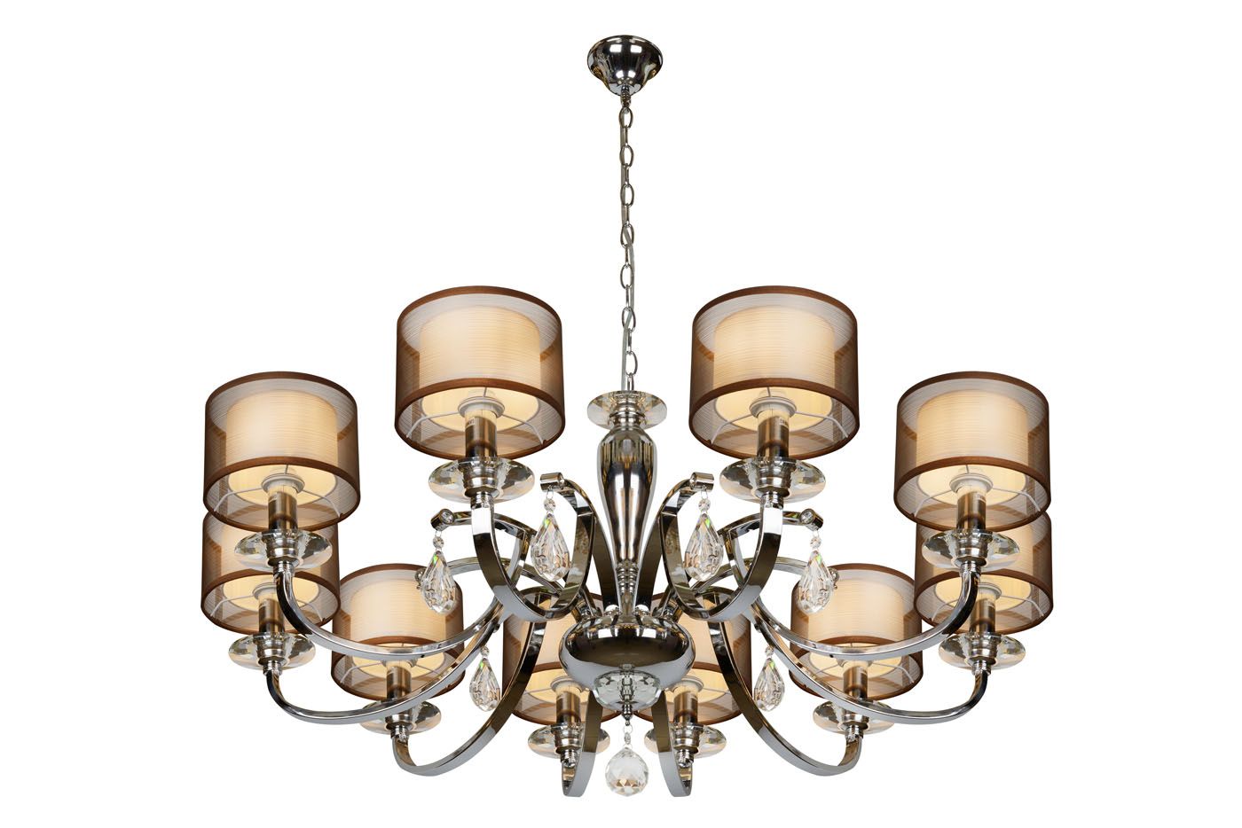 Подвесная люстра ILamp Mario RM16001/10CR_IP