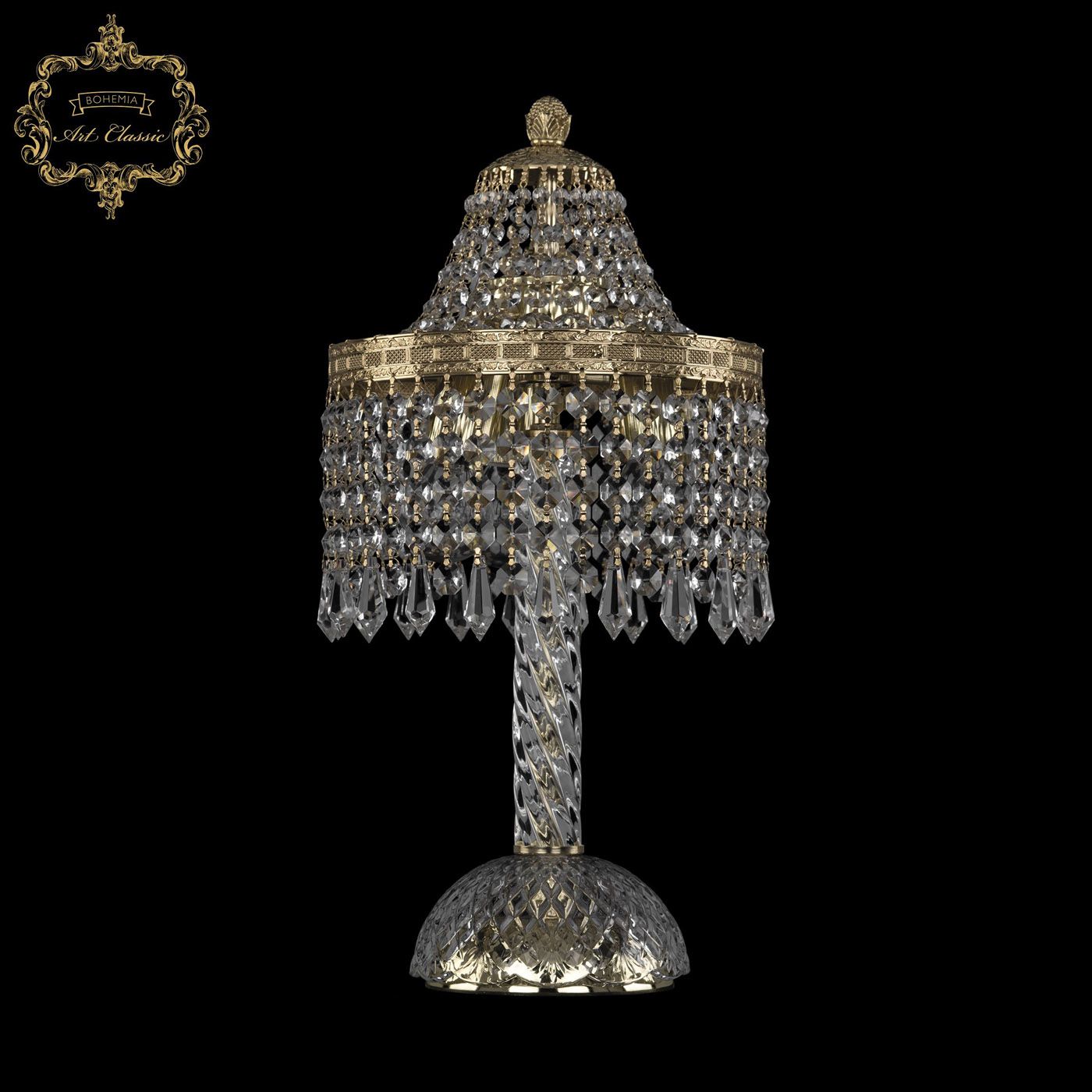Настольная лампа Bohemia Art Classic 22.201L4.H.20SP.G.Dr_BI