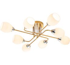 Потолочная люстра на штанге Escada 1132/8P Gold_ESC