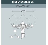 Консоль для паркового фонаря BISSO 000.000.S30.A0