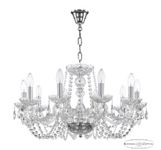 Хрустальная люстра Bohemia Ivele Crystal 119/10/240 Ni_BI
