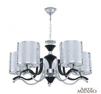 Подвесная люстра Arte Milano Florentina 306787/5 Bk/Ni