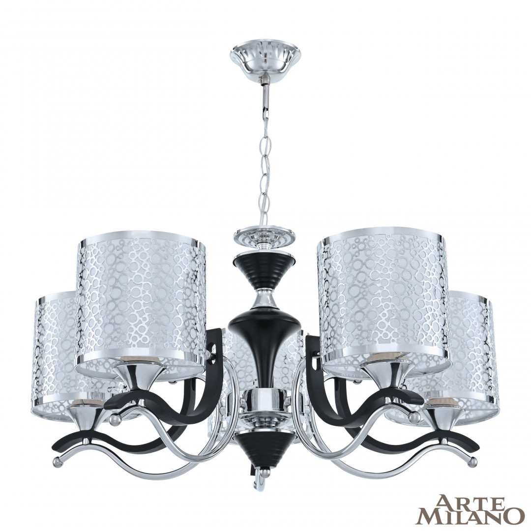 

Подвесная люстра Arte Milano Florentina 306787/5 Bk/Ni, 306787/5 Bk/Ni