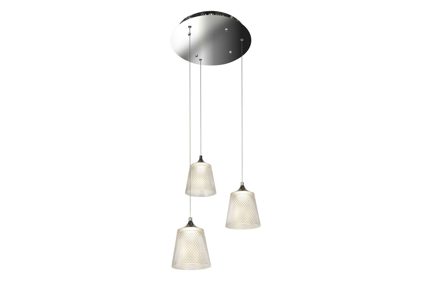 Подвесной светильник ILedex Flora WD8007-3 CR_IX