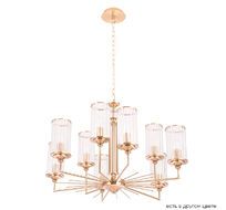 Подвесная люстра Crystal Lux GLORIA GLORIA SP9 BRASS_CR