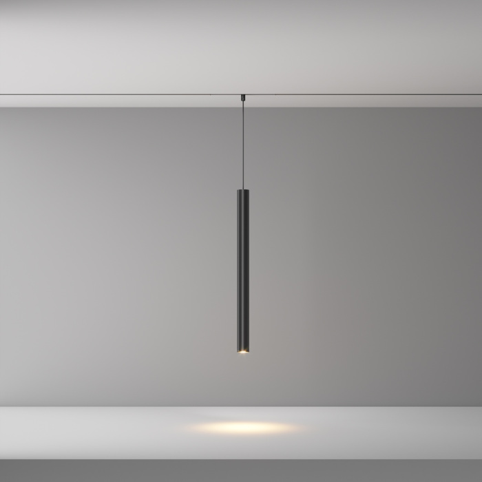 Трековый светильник низковольтный светодиодный 48V 7W 3000К Maytoni TR245-7W3K-B_MY