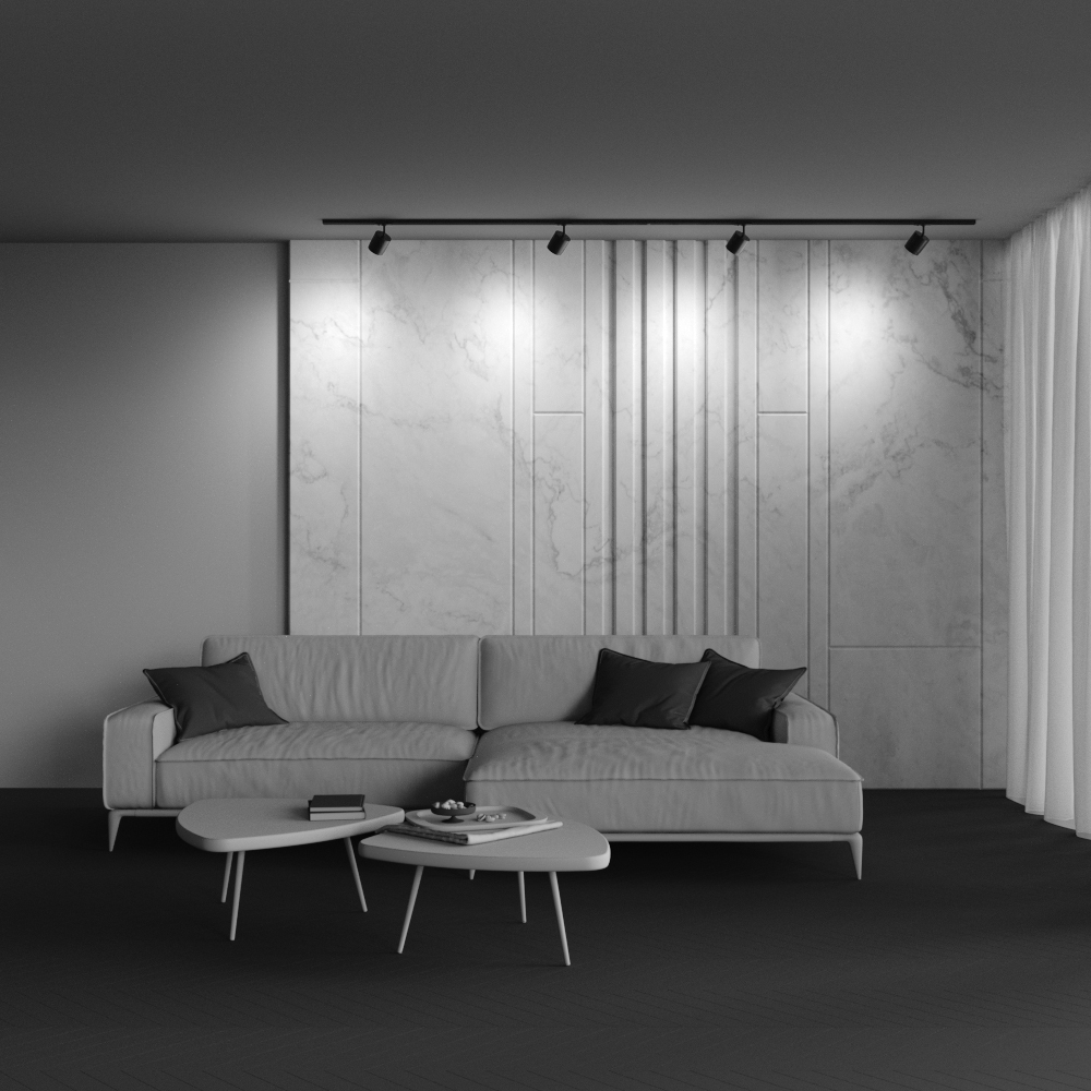 Трековый светильник Maytoni Polar TR088-1-GX53-B_MY