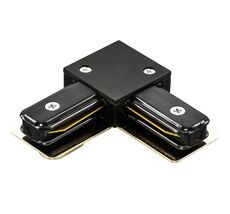 Соединитель трековый однофазный BARRA L-образный 502127_LS