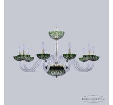 Подвесная люстра Bohemia Ivele Clear-Green 1308/10/300 G Cl/Clear-Green/H-1I_BI
