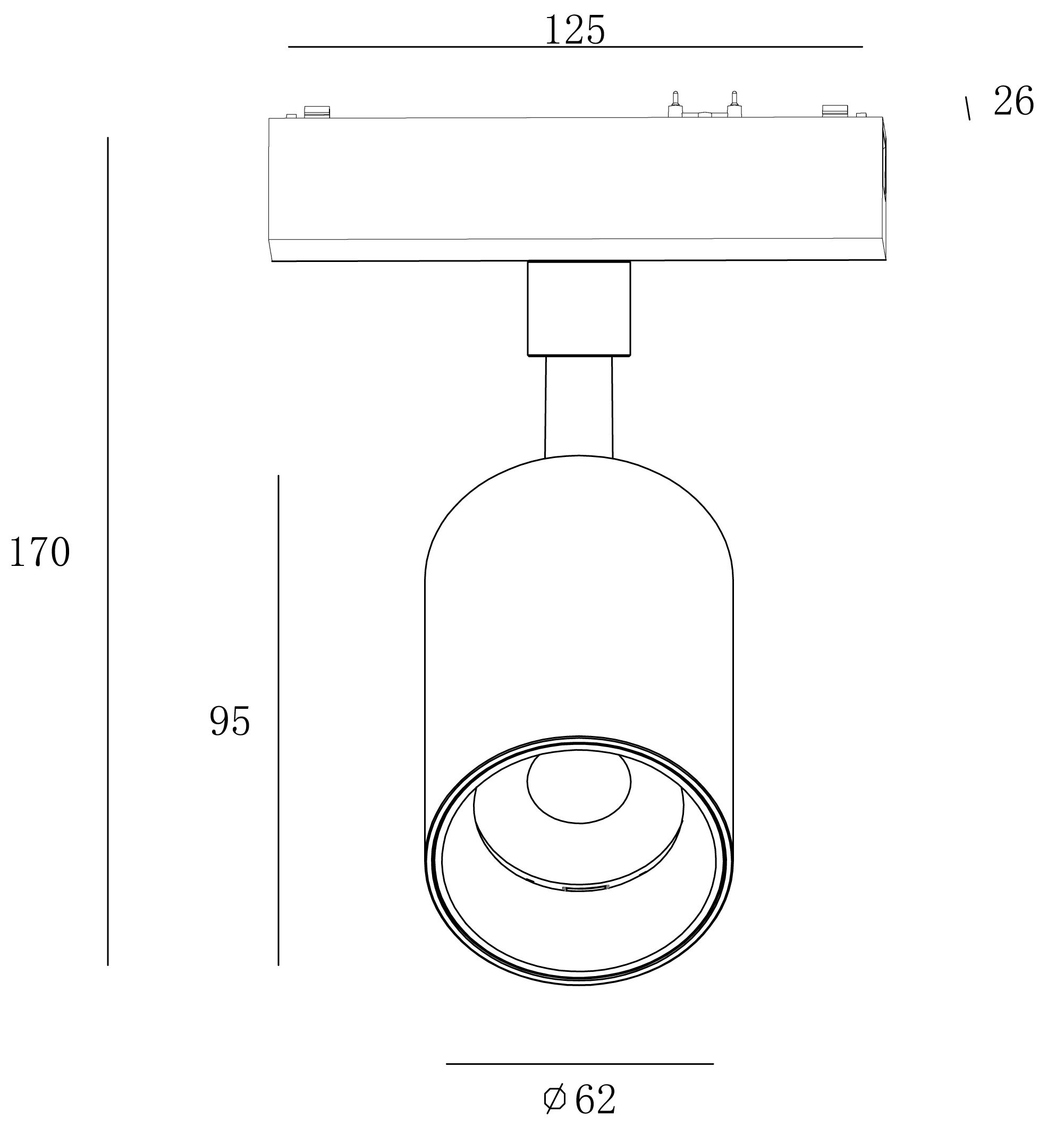 Светильник трековый SLIM SWG Pro 00-00022091_SW