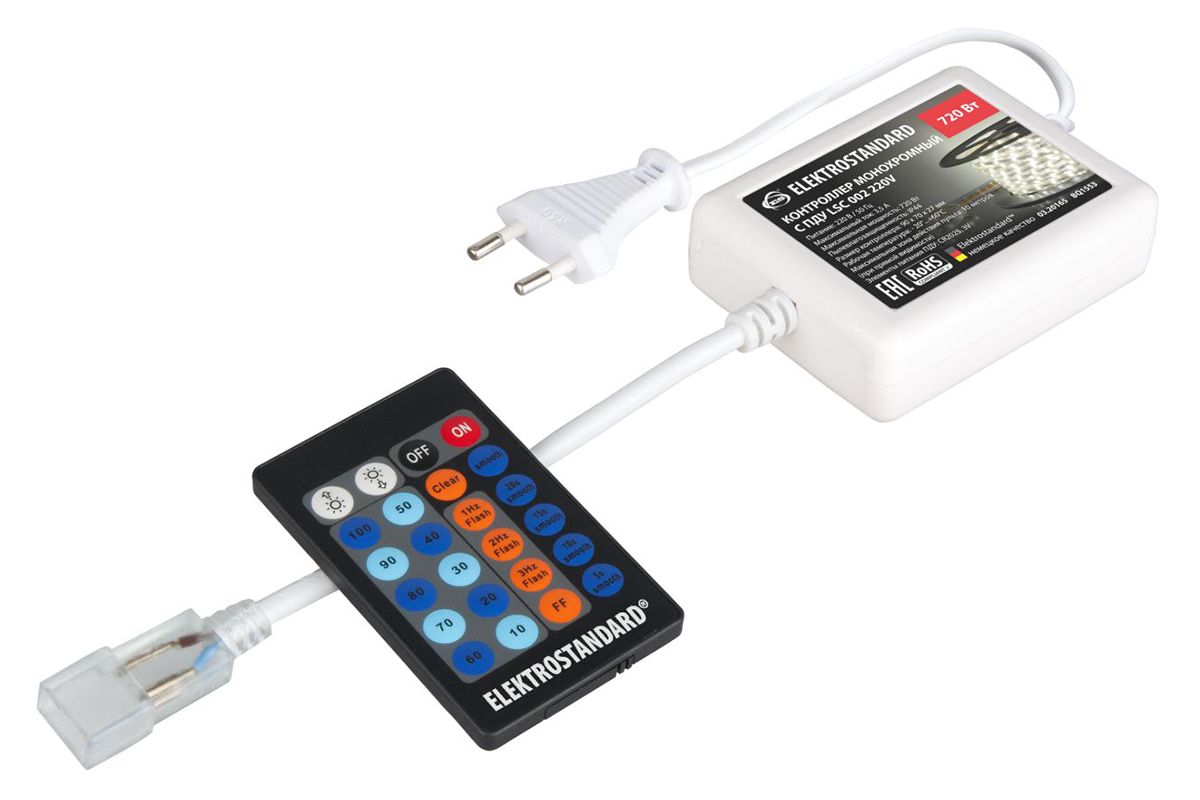 

Контроллеры для лент Elektrostandard, a035332