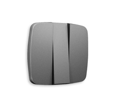 Лицевая панель для 3-клавишных выключателей QUANT Ambrella Volt OMEGA OP6550_AMB