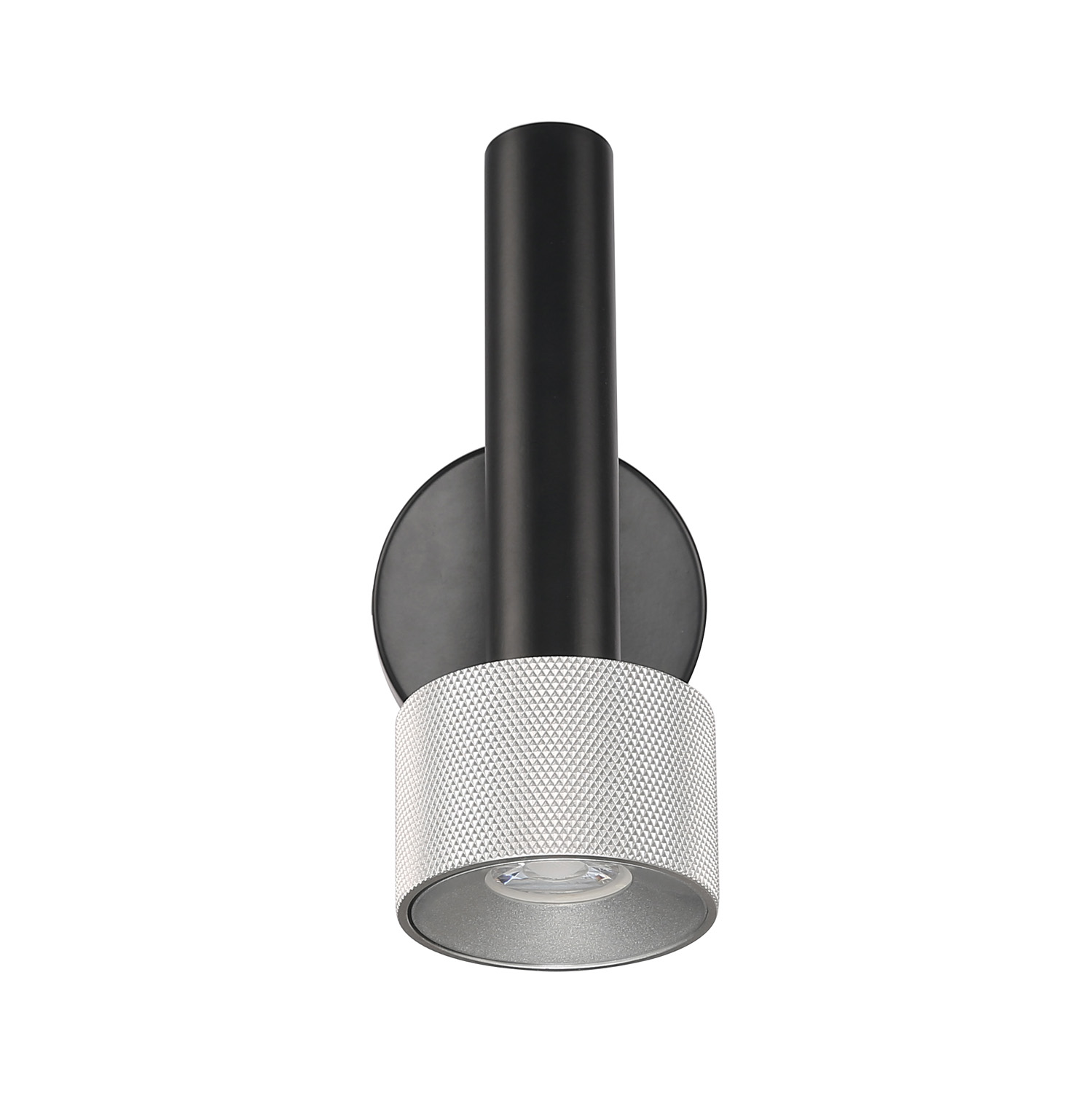 Настенный светильник iLedex Delta 2360-1 BK+SL_IX