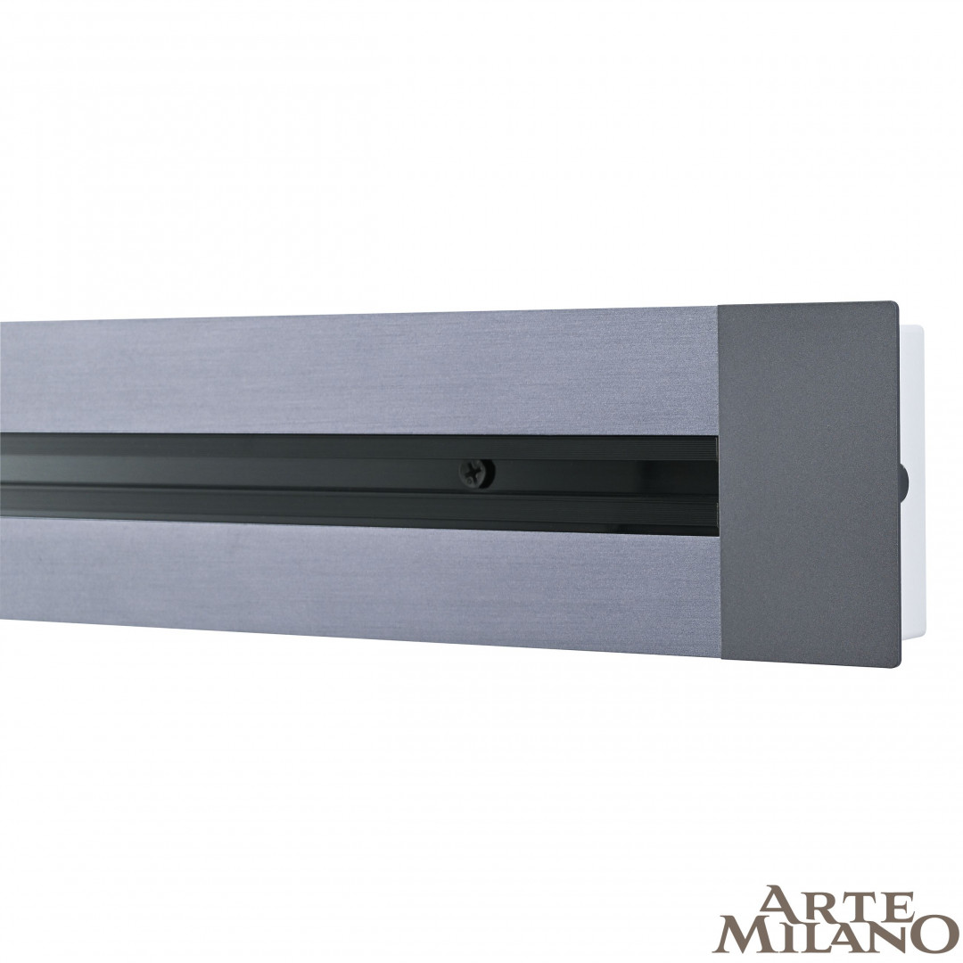 Шинопровод встраиваемый Arte Milano track-sockets 382305TB/50 Grey