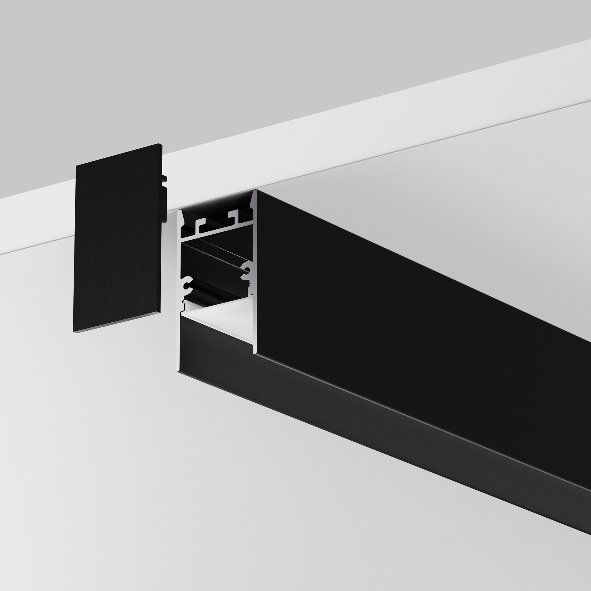 Комплект заглушек (для профиля 25?42) 2 шт., ALM-2542-EC 642061 Maytoni 642061_MY