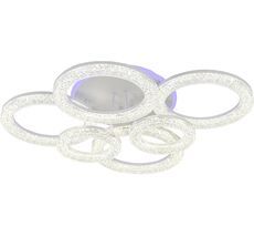 Потолочная люстра (+ночной режим) светодиодная Escada 10296/6LED BL_ESC