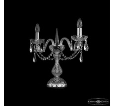 Настольная лампа Bohemia Ivele Crystal 1402L/2/141-39 Ni_BI