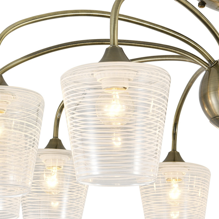 Потолочная люстра на штанге Escada 2129/10P_ESC