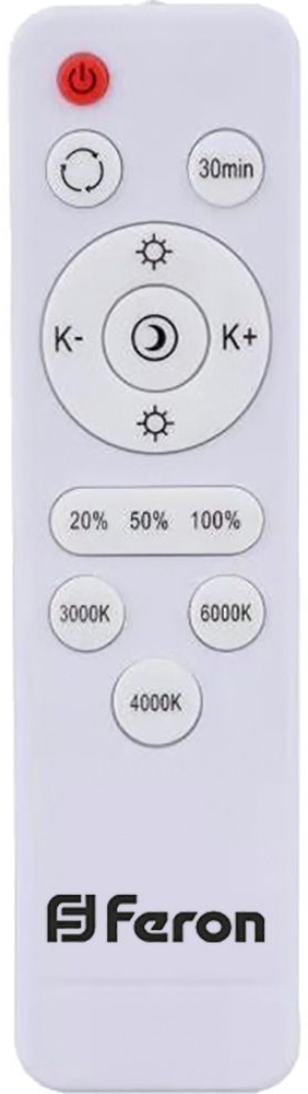 Пульт управления для управляемых светильников AL5100,5200,5300 TM77 41555 Feron 41555_FR
